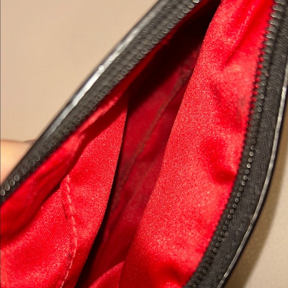 Coach Poppy Tartan Wristlet - Picture 8 of 9